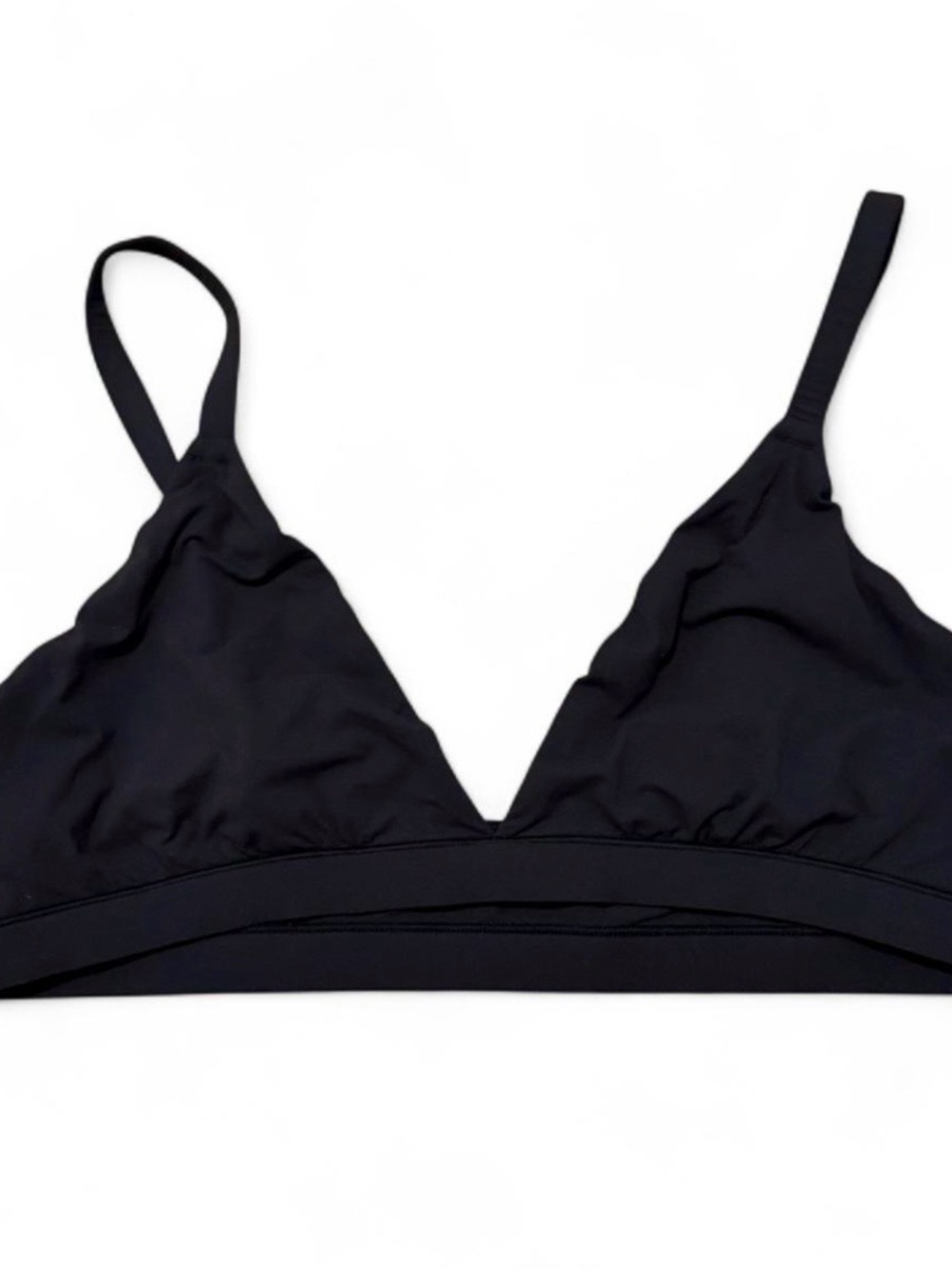 SKIMS Women's onyx black Fits Everybody Triangle Bralette